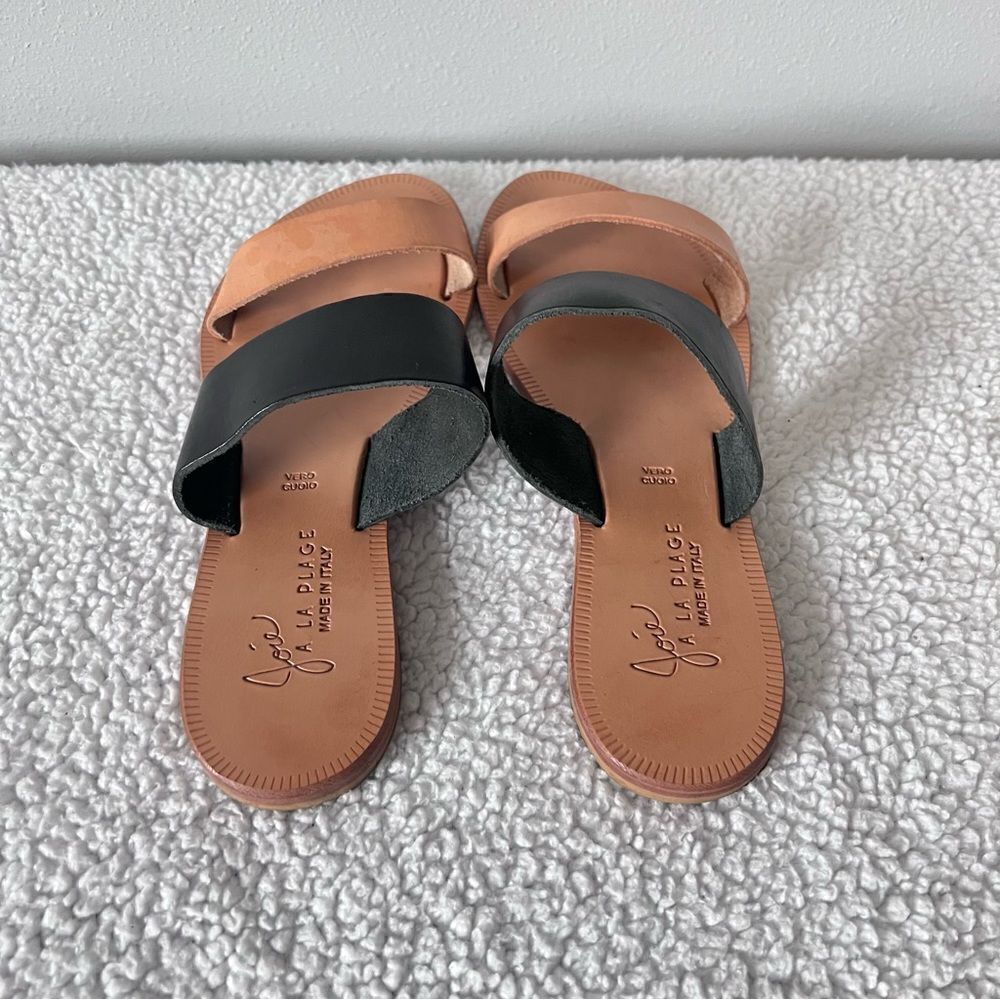 Joie Double Strap Slip On Sandals Size 7.5 - Picture 4 of 9